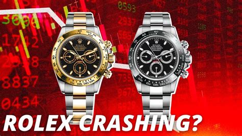 crashed rolex|rolex watch market crash.